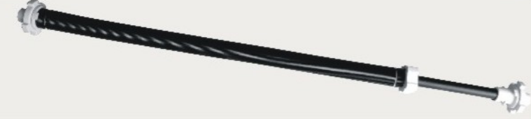 38-250T-1×2復合彈簧助力器套件（左右通用）